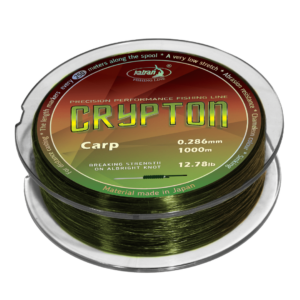 Perfekte Schnur für Karpfenangler: Crypton Carp 1000m mit optimaler Dehnung und Knotenfestigkeit